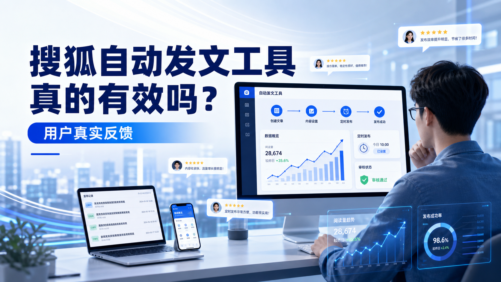 搜狐自动发文工具真的有效吗?黑河用户的真实反馈